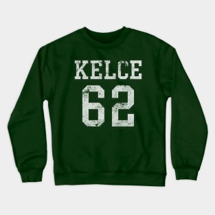 Jason Kelce Jersey (back Print) Crewneck Sweatshirt